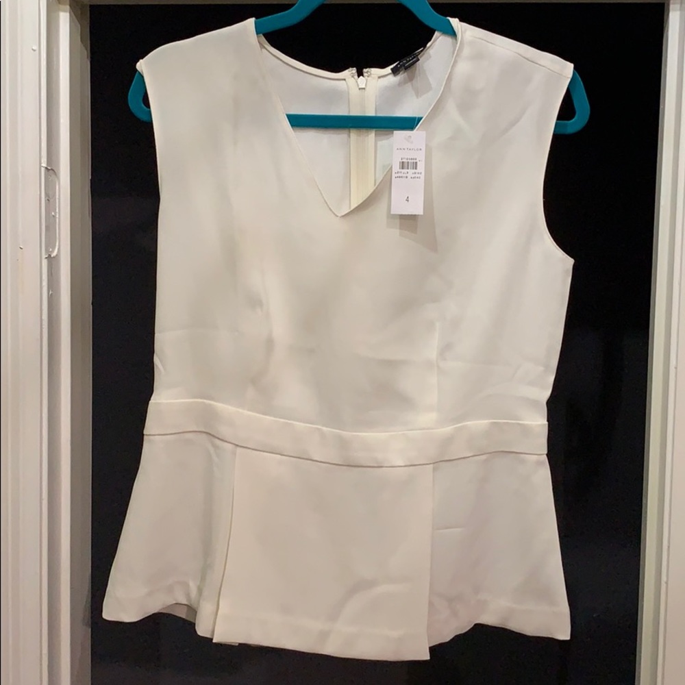 Ann Taylor Peplum top